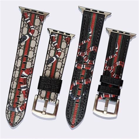 gucci apple watch band 44mm|apple watch band gucci snake.